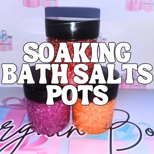 Soaking Bath Salts - 100g Pot